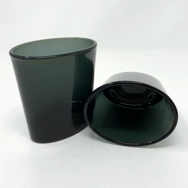 Oval 6 oz Black Tumbler