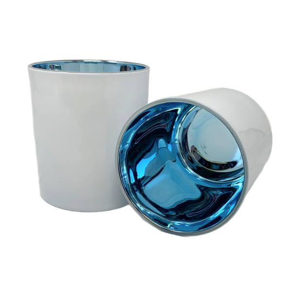 9 oz. Luxury Blue Electroplated Tumbler