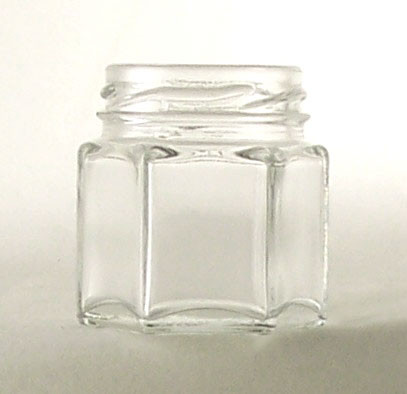 Hexagon Jars - 1.5 oz. per case of 24 product image