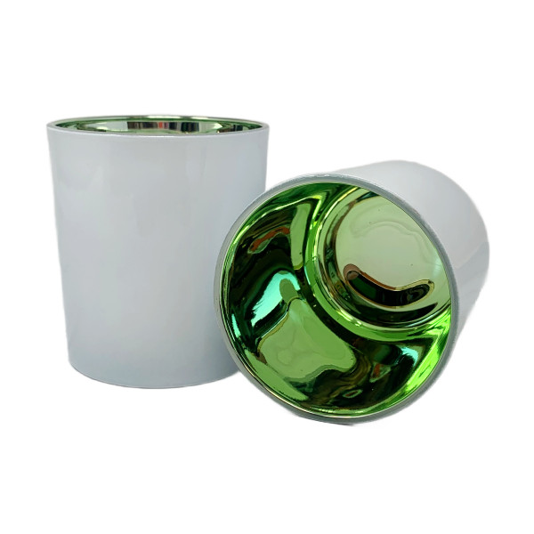 9 oz. Luxury Green Electroplated Tumbler