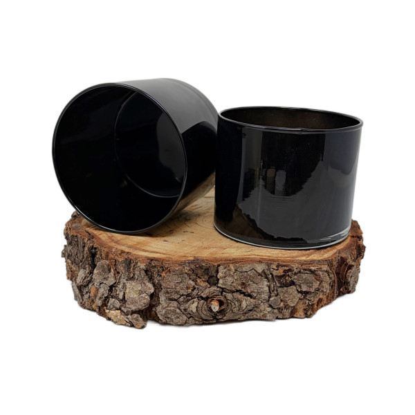 17 oz. Luxury Black Oversized 2-Wick Tumblers
