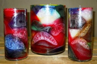 Glass Glow Container Palm Wax product image