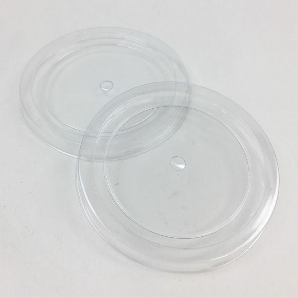 Clear Plastic Candle Dust Covers