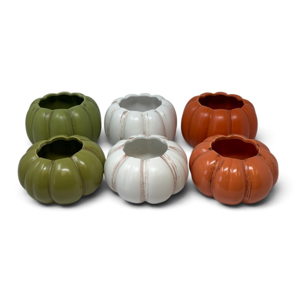 Cinderella Pumpkin Ceramic Vessels