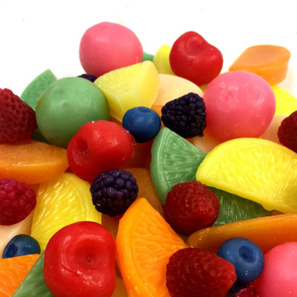 Wax Fruit Salad Assortment per 50 product image