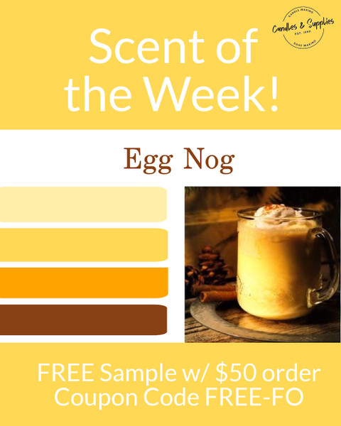 Egg nog scent of the week Egg nog scent of the week