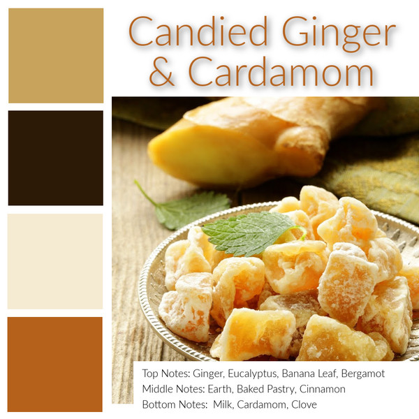 Candied Ginger & Cardamom fragrance Candied Ginger & Cardamom fragrance