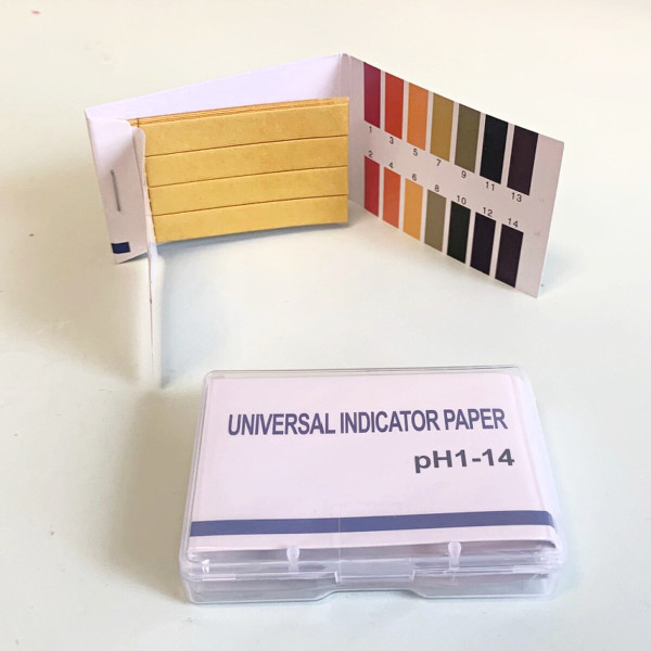 pH Test Strips - Pack of 3 w/ Plastic Case (240 strips) product image