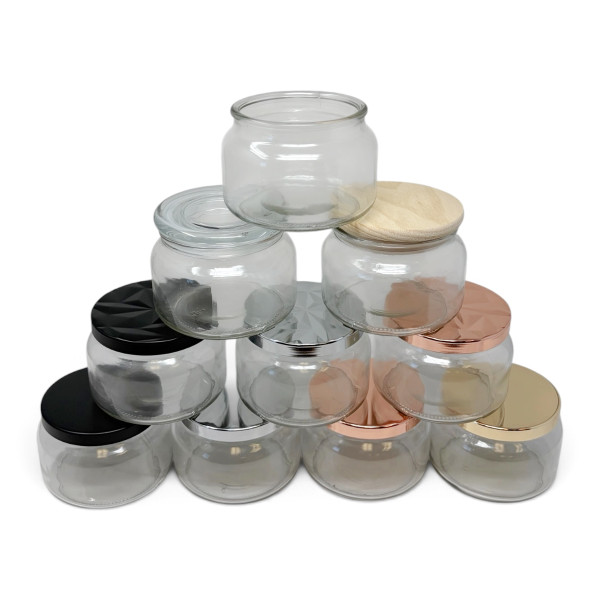 8 oz. Apothecary Jar w/ Lid options product image
