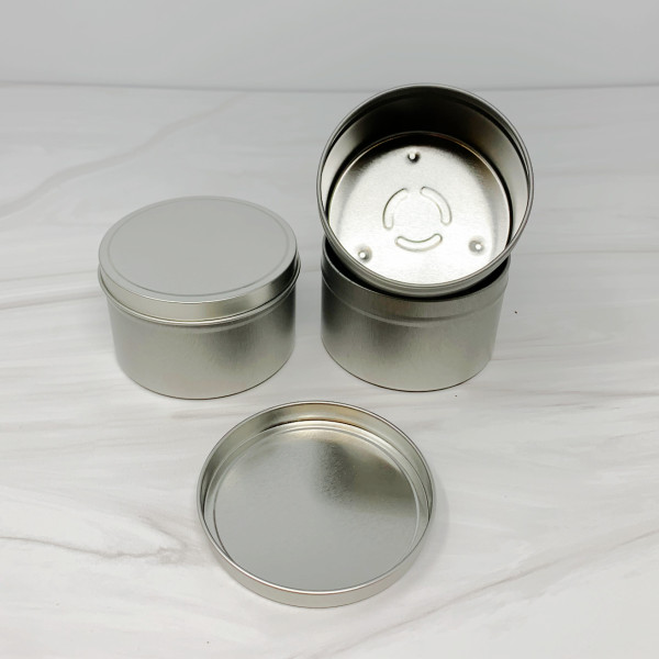 8 oz. Seamless Candle Tins w/ Feet product image