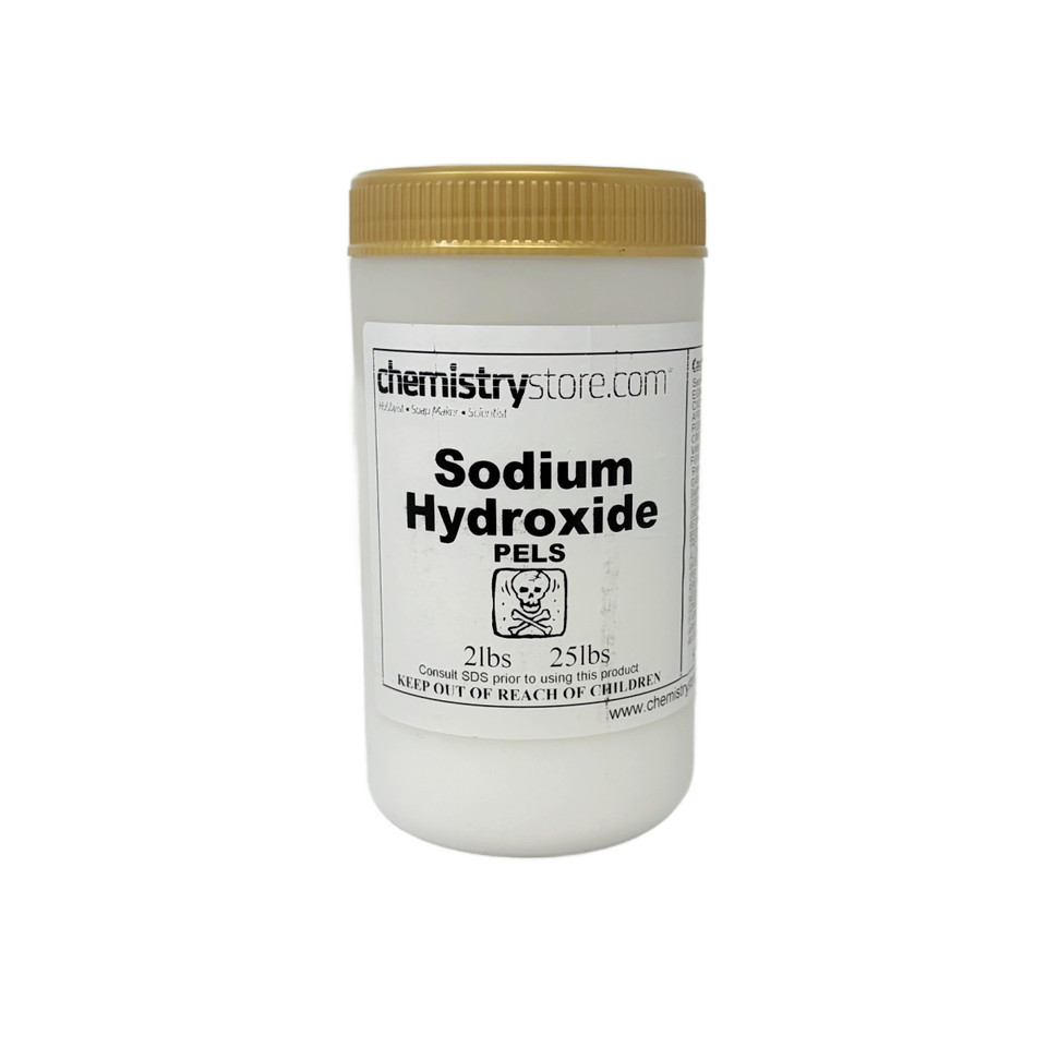 Sodium hydroxide, NaOH (Lye) 32 oz. product image
