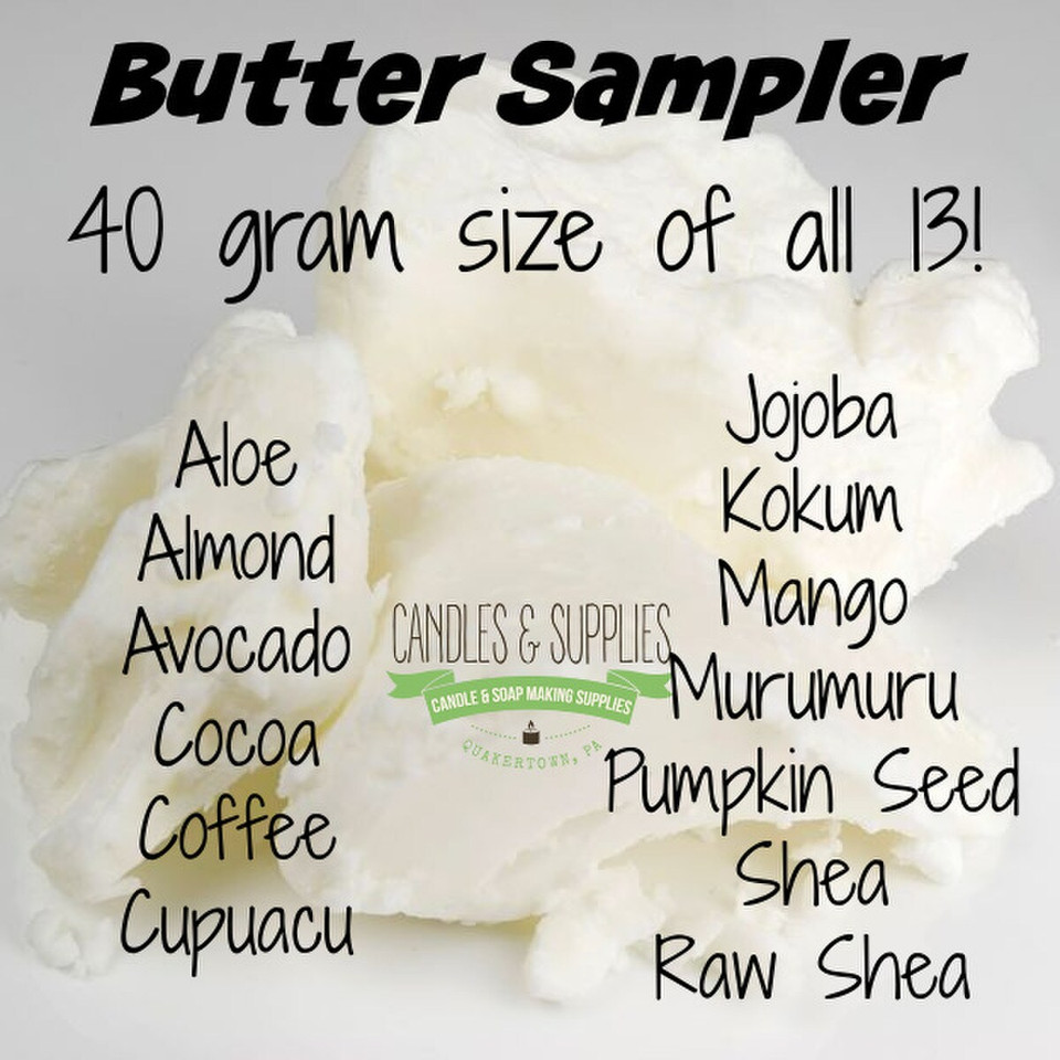 Butter Sampler Assortment - 40g of each (13 total) product image