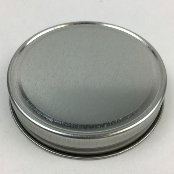 Shiny Silver Color Ball/Mason Jar lids per each product image