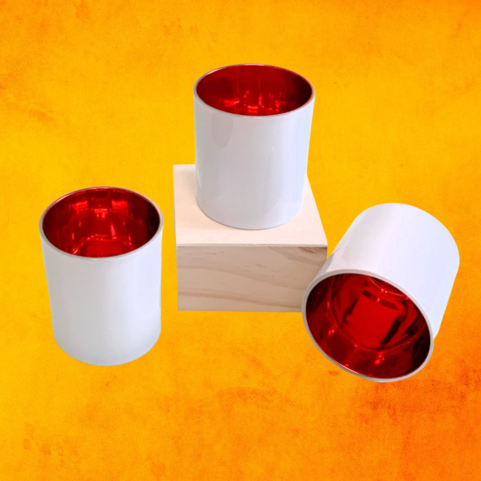 9 oz. Luxury Orange Electro plate