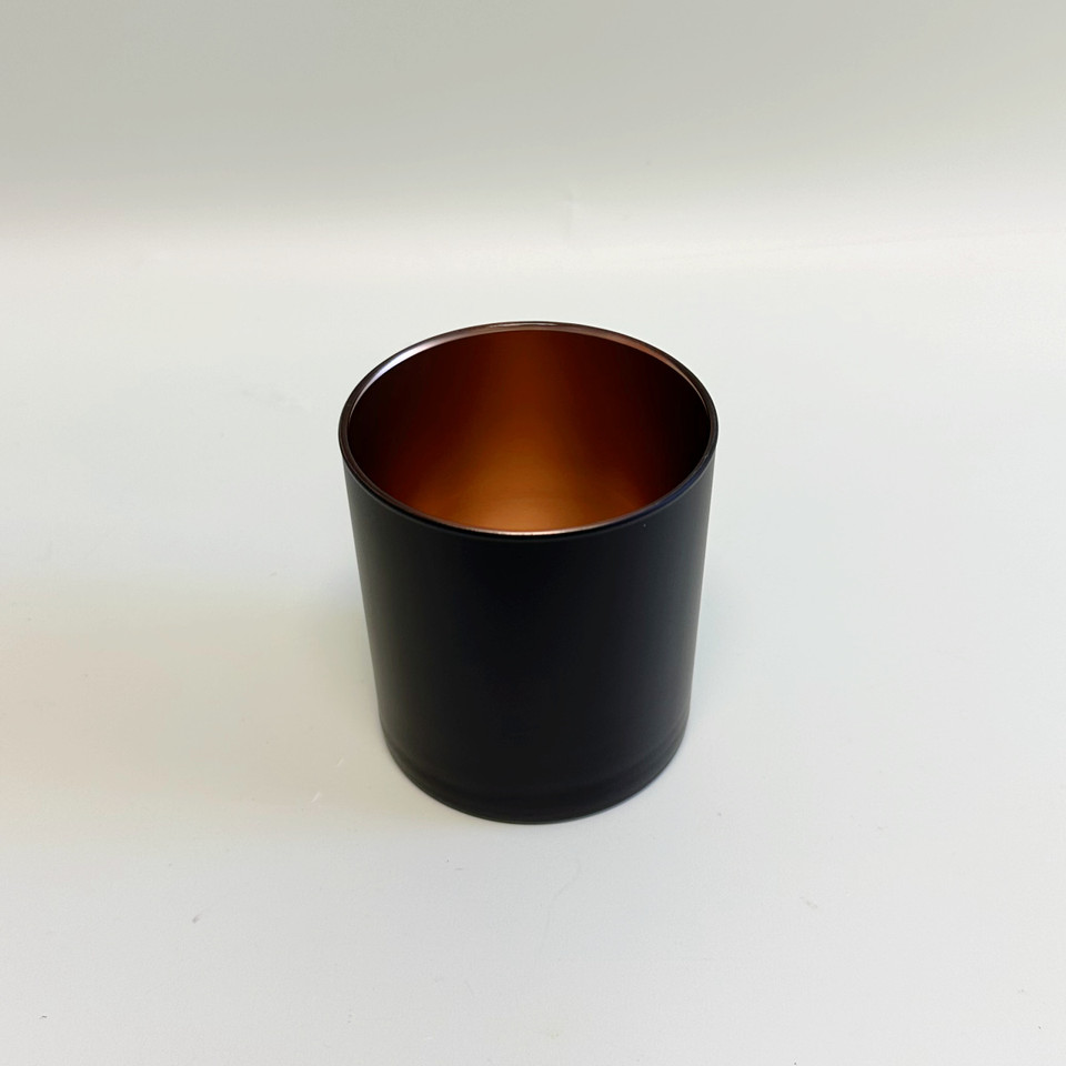 Matte Black & Copper Tumbler