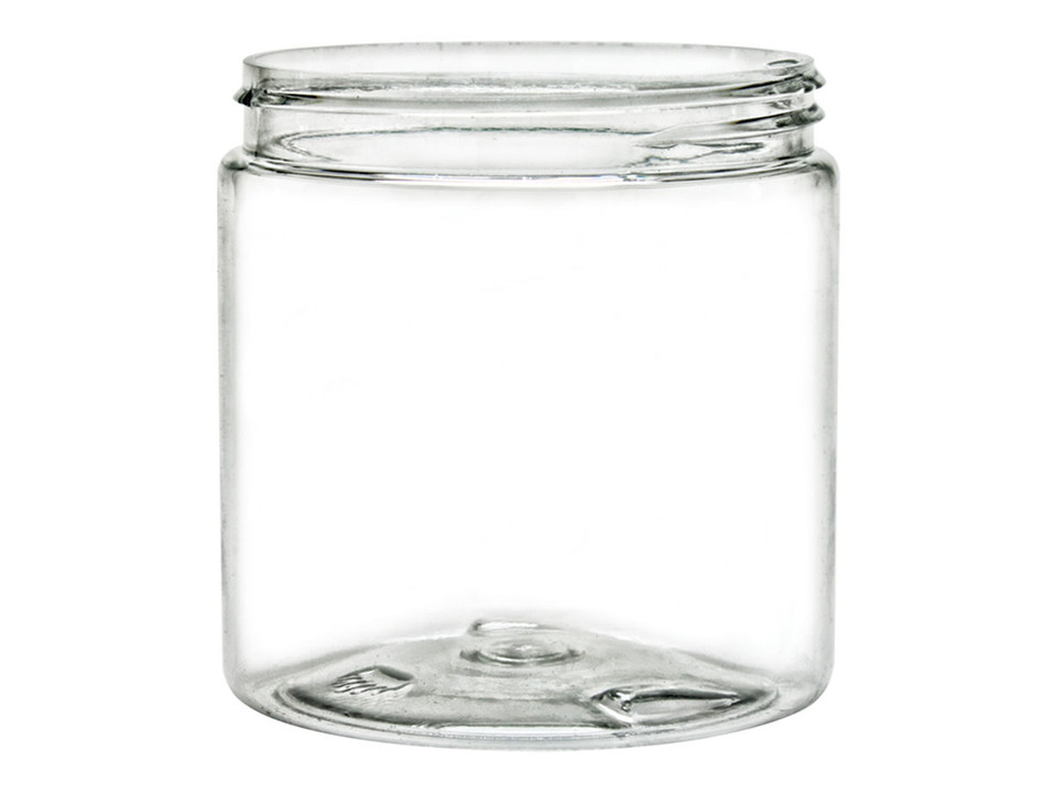 4 oz. Clear PET Jar per each product image