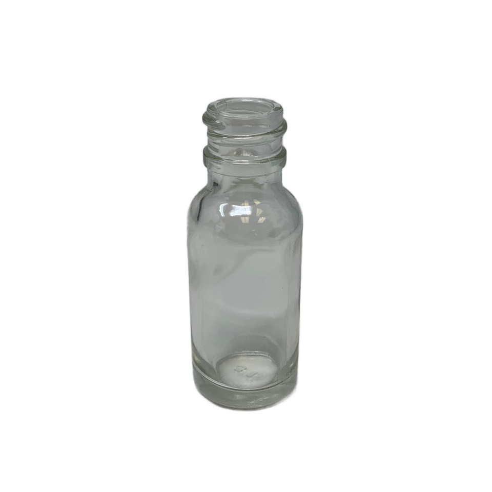15ml clear bottle no lid