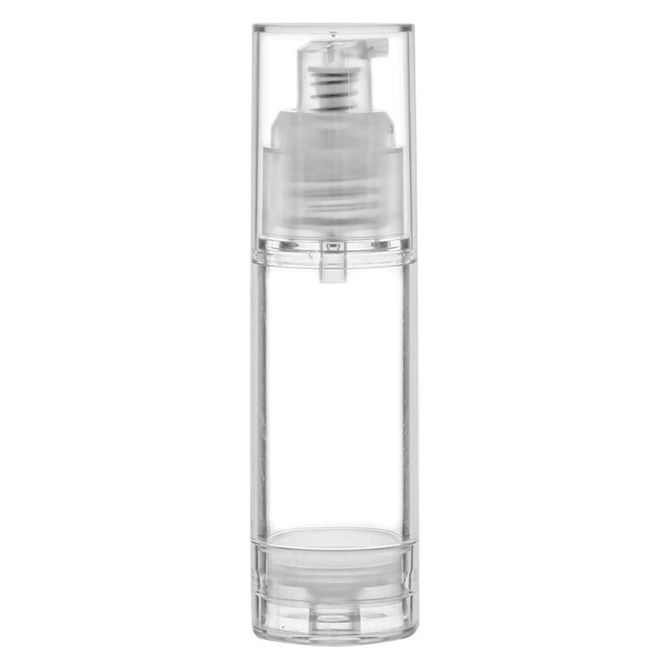 30ml (1oz) Clear Airless Pump Set per each product image