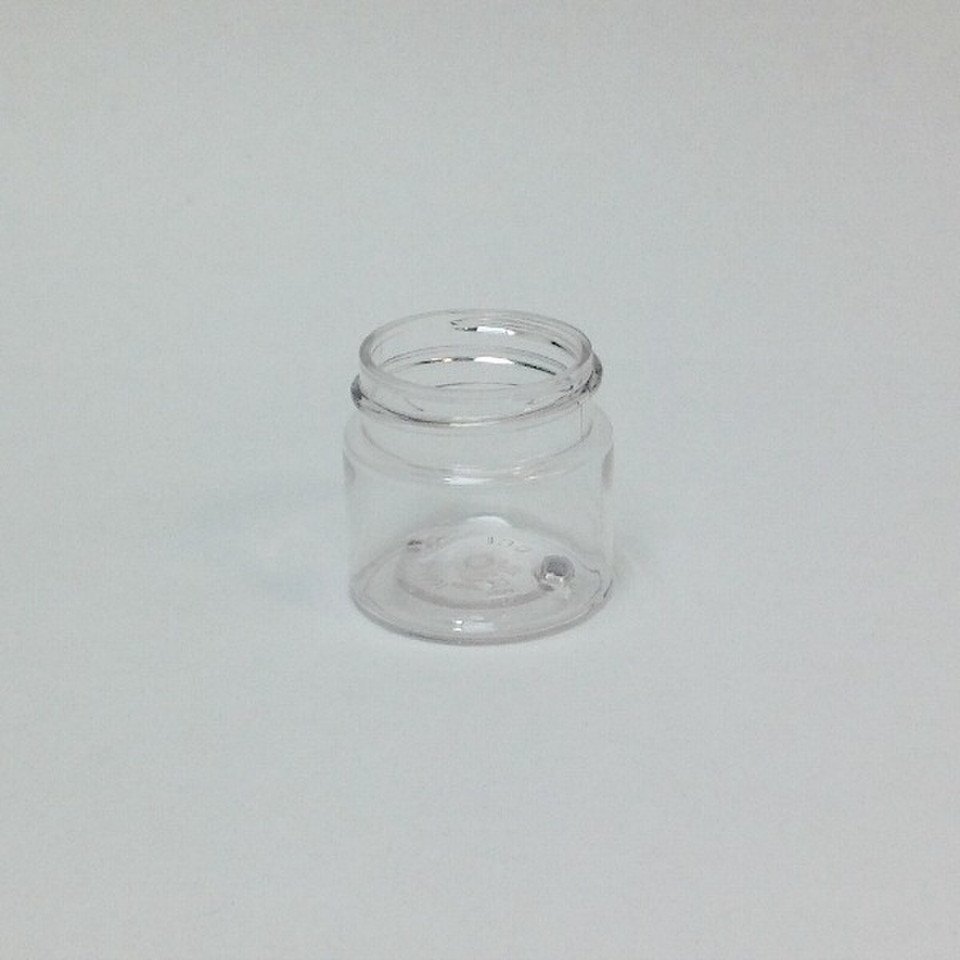 1/2 oz. Clear PET Jar per each product image