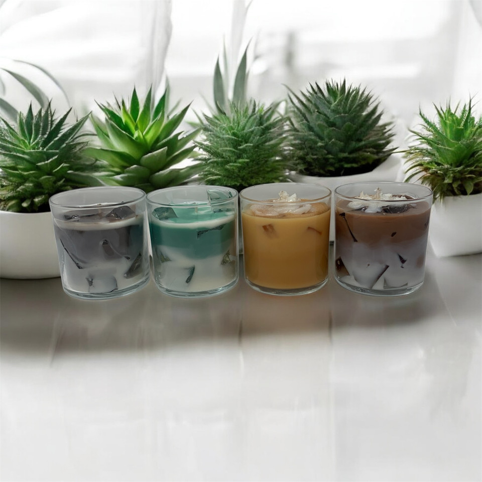 Cold Brew Iced Coffee Latte Candles Cold Brew Iced Coffee Latte Candles