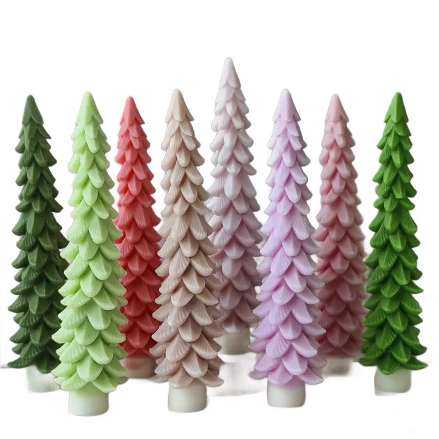 Holiday Tree taper candles