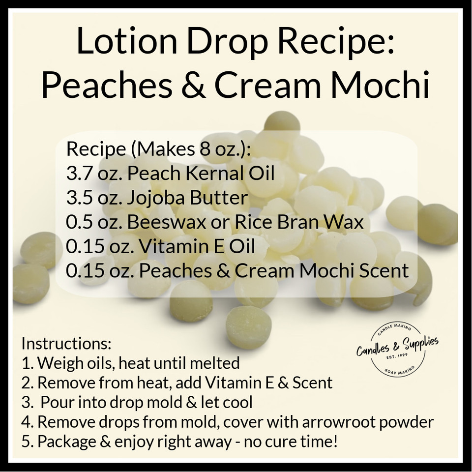 Lotion Drop Recipe