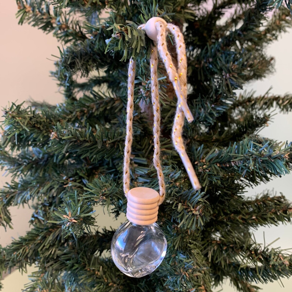 Car Air Freshener/Diffuser Bottles - VERTICAL CIRCLE per each product image