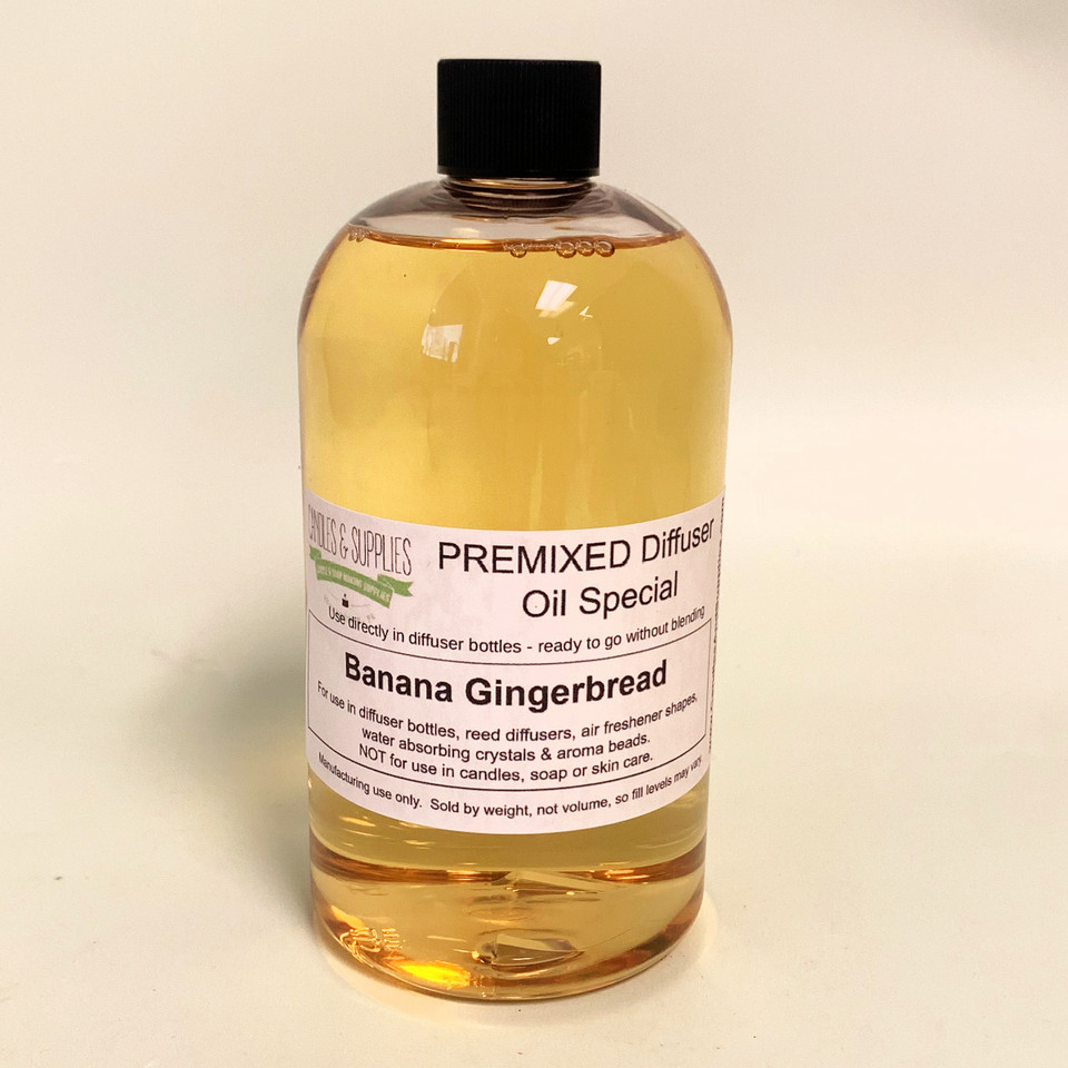 PREMIXED DIFFUSER OIL SPECIAL - Banana Gingerbread per lb. product image
