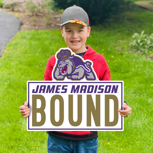 Lawn Sign Program, James Madison Bound - - NS