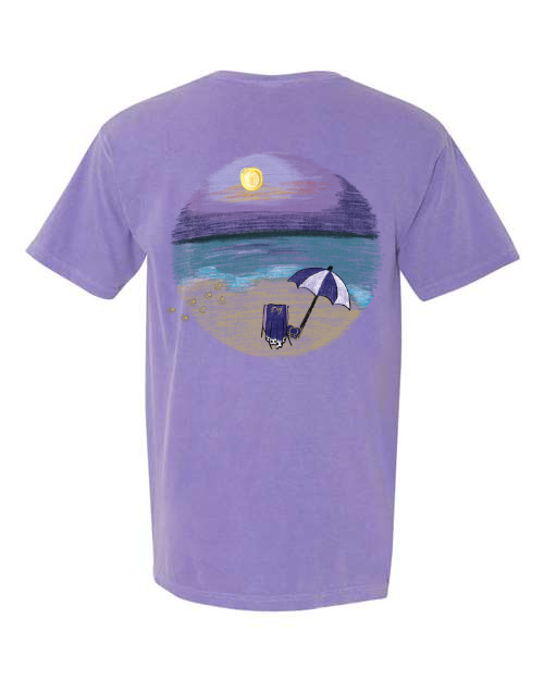 Vacation Is Over in Violet