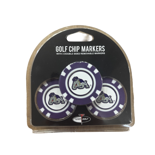 JMU Golf Chip Markers