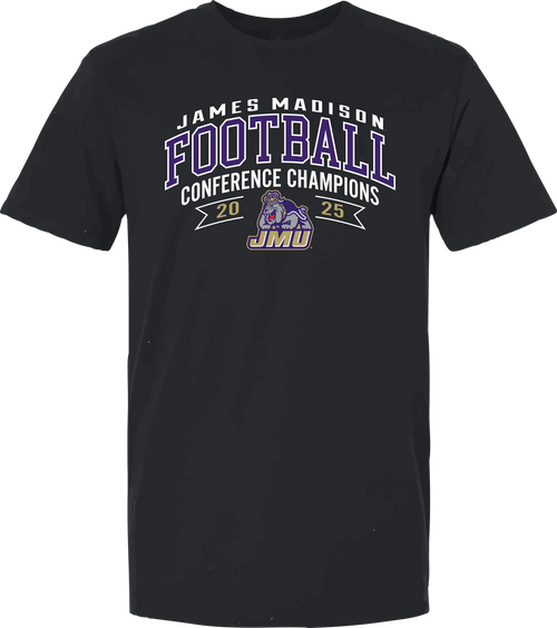 2025 Football Championship T-shirt on Black
