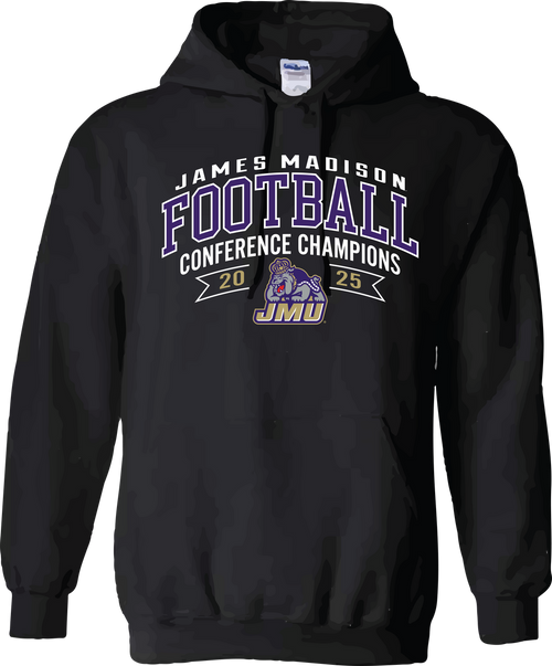 2025 Football Championship Hoodie on Black