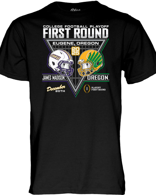 Head to Head Playoff T-shirt on Black