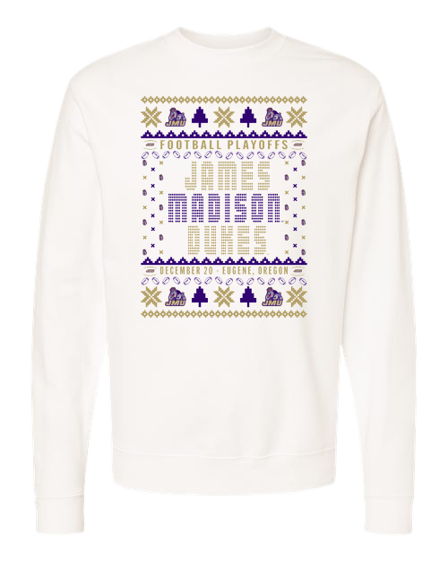 Christmas Design Playoff Crewneck Sweatshirt