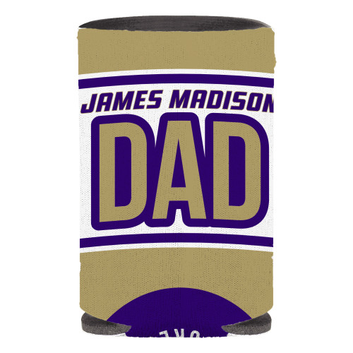 JMU Dad Koozie