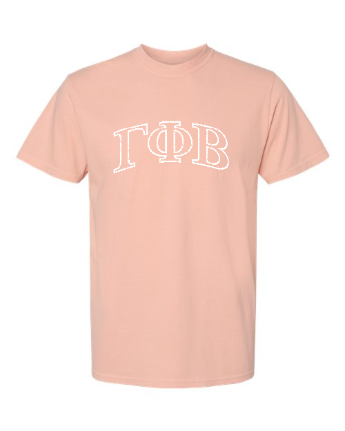 Distressed Gamma Phi Beta Comfort Colors T-shirt