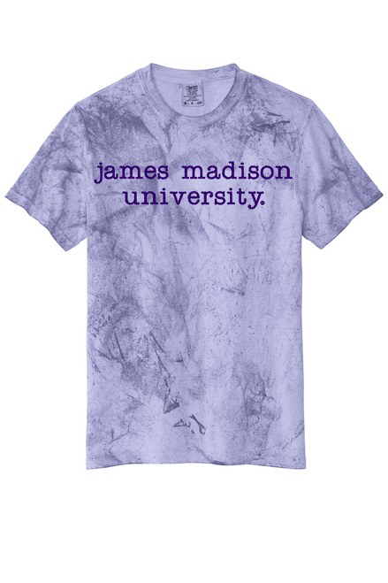 Embroidered Typewriter Colorblast Comfort Colors T-shirt