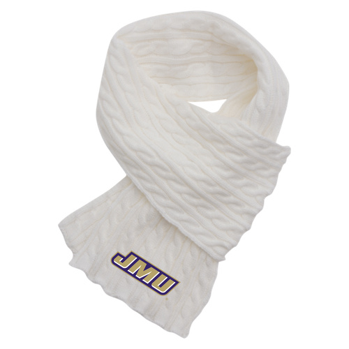 Ahead White Ladies Scarf