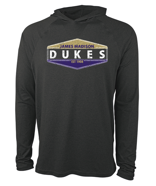 JMU Hexagon Hooded LS