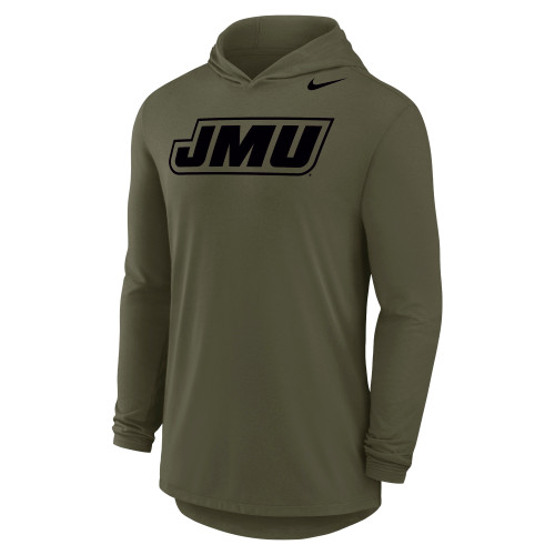 Nike26 Dri-Fit Cotton LS Hoodie Tee