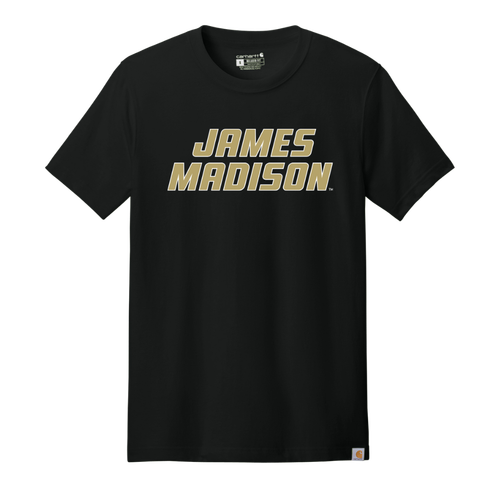 Carhartt Short Sleeve James Madison T-shirt on Black