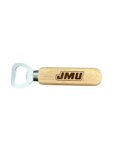 JMU Wooden Beer Bottle Opener