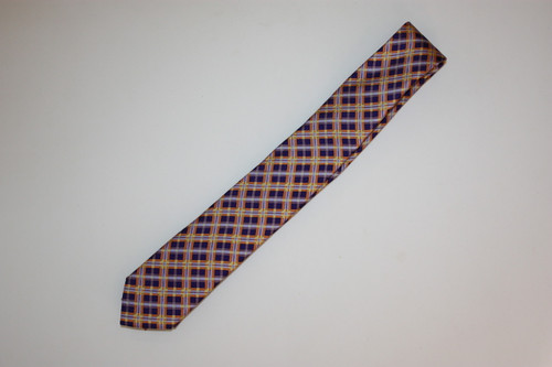 Purple/Gold Tarta Skinny Tie