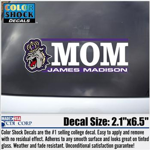 Mom Decal-Duke Dog Head Mom Decal-Duke Dog Head