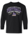 Youth 2025 Football Championship Long Sleeve Tshirt on Black