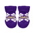 Infant Booties with JMU Slant