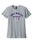James Madison Ladies Tee on Sports Gray