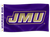 JMU Slant Flag w/ White Header - 3' x 5'