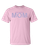 Mom Striped T-shirt on Pink